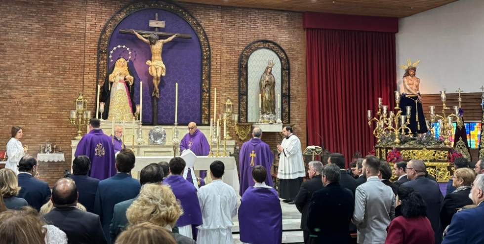 Bendecida la nueva imagen del Se&ntilde;or de la Humildad de Barbadillo
