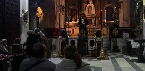 V&iacute;a crucis, quinarios y actos devocionales centran la jornada cofrade en Jerez