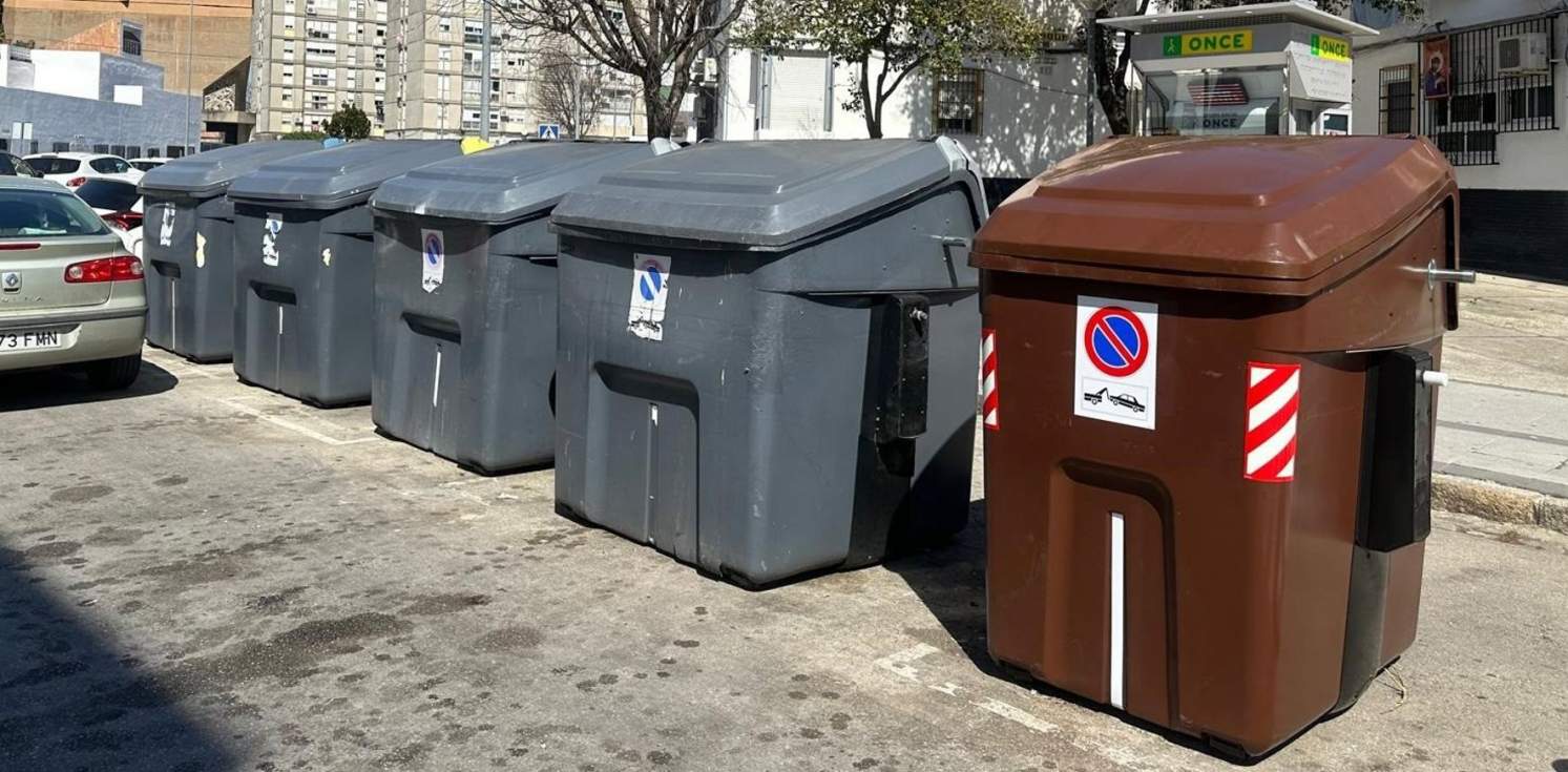 El contenedor marr&oacute;n llega a nuevas barriadas y avenidas de Jerez