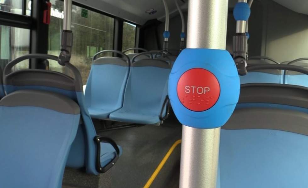 Interior de los nuevos autobuses urbanos de Jerez
