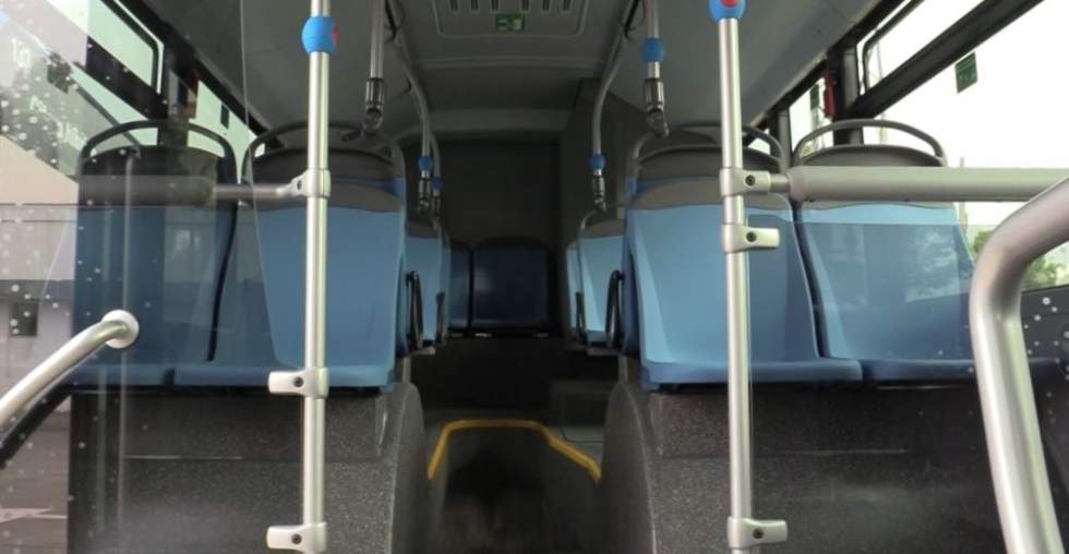 Interior de los nuevos autobuses urbanos de Jerez