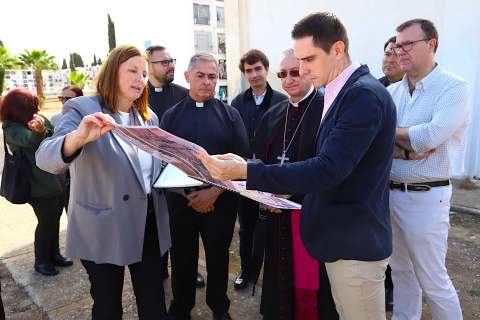 El Consistorio intensifica el mantenimiento del cementerio con nuevas obras y un plan de desbroce de urgencia