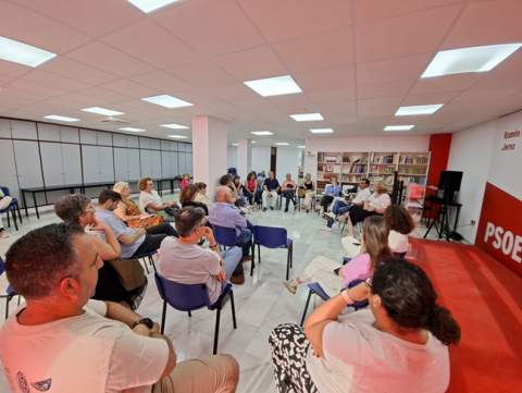 La militancia del PSOE de Jerez se re&uacute;ne para abrir un periodo de "reflexi&oacute;n sincera" tras las elecciones andaluzas