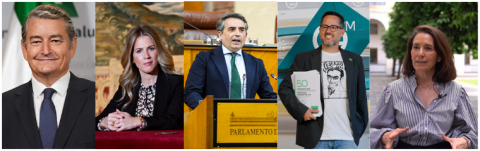 Cinco diputados de Jerez consiguen esca&ntilde;o en el Parlamento andaluz tras el vuelco de las urnas