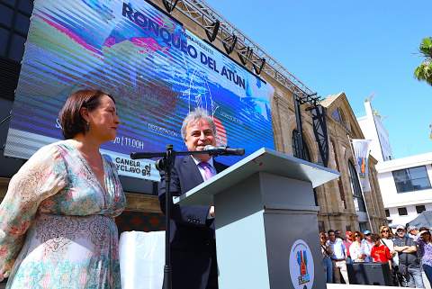 El arte del ronqueo del at&uacute;n rojo conquista el centro de la ciudad en el a&ntilde;o de la Capitalidad Gastron&oacute;mica