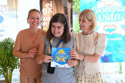 Aspanido celebra la inclusi&oacute;n con la clausura de su Curso de Cocina y la presentaci&oacute;n de un libro de recetas especial