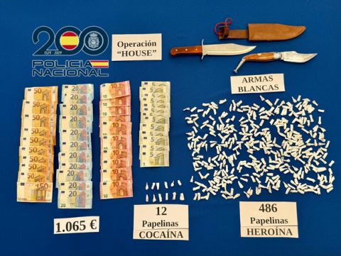 Cuatro detenidos en un nuevo golpe contra el tr&aacute;fico de hero&iacute;na y coca&iacute;na en la zona noroeste de Jerez