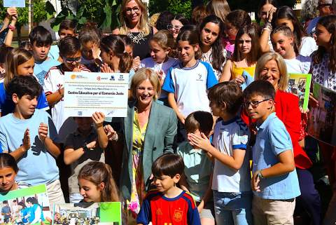 El colegio Jes&uacute;s Mar&iacute;a El Cuco, sexto centro de Jerez acreditado por el Comercio Justo