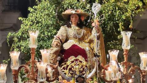 La Divina Pastora de San Dionisio iluminar&aacute; este s&aacute;bado el coraz&oacute;n hist&oacute;rico de Jerez