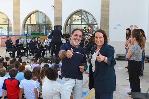 La Banda Municipal de Jerez acerca la cultura musical a las aulas del CEIP Isabel La Cat&oacute;lica