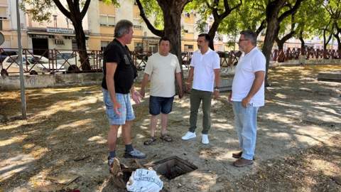 El PSOE denuncia el bloqueo de tres a&ntilde;os de la reforma del Parque Eduardo Delage por parte del Gobierno local