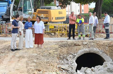 Avanzan las obras del nuevo aparcamiento en la Hijuela de La Marquesa con una inversi&oacute;n de medio mill&oacute;n de euros