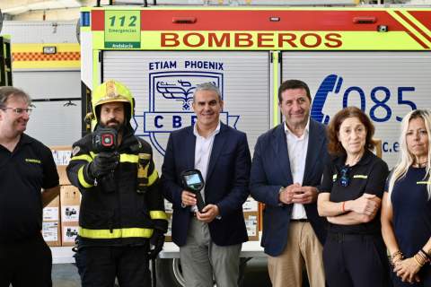 El Consorcio de Bomberos adquiere 31 c&aacute;maras t&eacute;rmicas de &uacute;ltima generaci&oacute;n para blindar la seguridad provincial