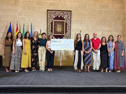 Daniela S&aacute;nchez P&eacute;rez, ganadora del &lsquo;I Premio Rotary Club de Jerez&rsquo; a la Excelencia Acad&eacute;mica