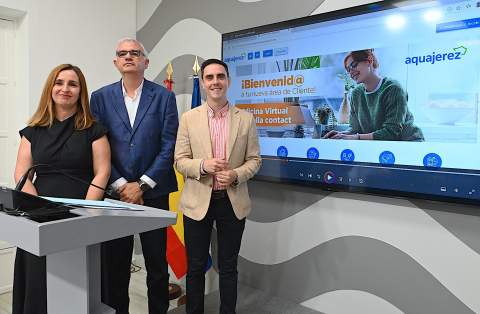 Aquajerez digitaliza el servicio del agua en la ciudad con su nueva app m&oacute;vil y una oficina virtual accesible las 24 horas