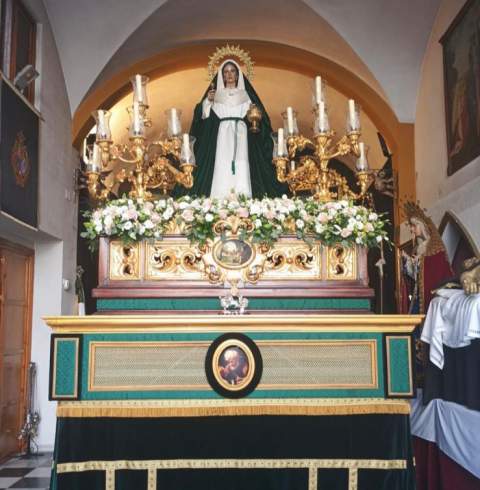 Santa Marta recorre el centro hist&oacute;rico de Jerez: horario e itinerario de la procesi&oacute;n de alabanzas