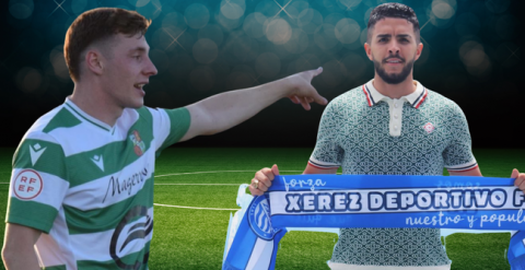 Doble refuerzo para el Xerez Deportivo: &Aacute;lex Kinateder y el internacional sub-23 Anouar apuntalan la plantilla