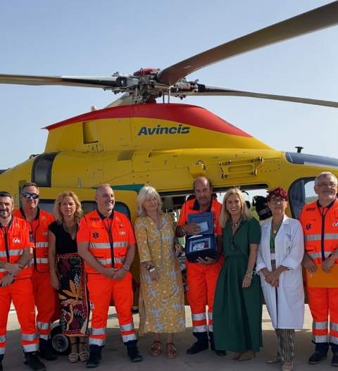 El Hospital de Jerez se convierte en el epicentro de las transfusiones de sangre a&eacute;reas para salvar vidas en toda la provincia
