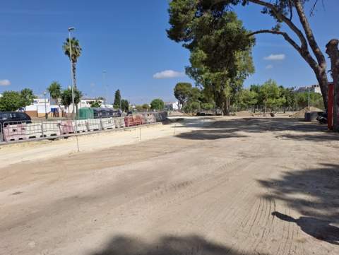 Avanzan a buen ritmo las obras de la Hijuela de la Marquesa para crear 100 nuevas plazas de aparcamiento
