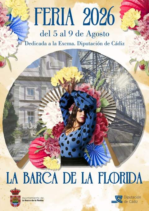 La Barca de la Florida calienta motores para su Feria 2026 dedicada a la Diputaci&oacute;n de C&aacute;diz