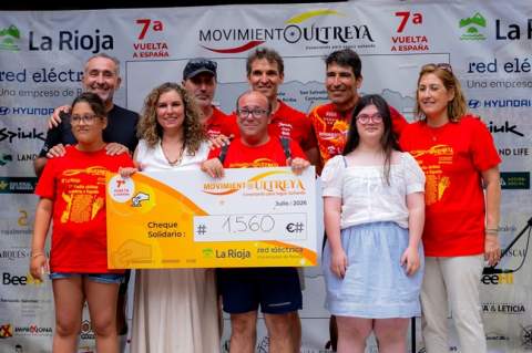 Jerez se vuelca con el inicio solidario de la RVE F&eacute;nix 2026 y entrega 1.560 euros a ASPANIDO