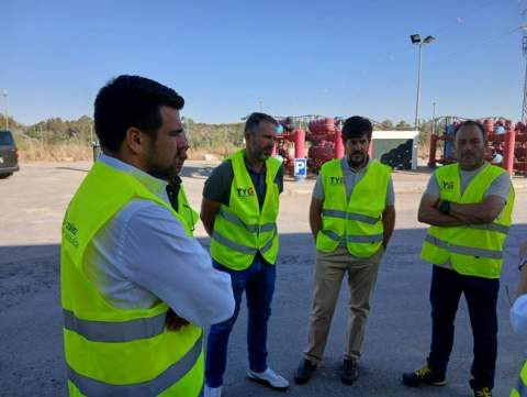La Junta avanza en las obras de emergencia de la Comunidad de Regantes de Guadalcac&iacute;n tras el paso de las borrascas