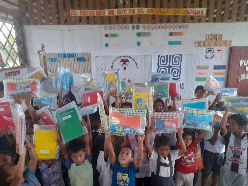 M&aacute;s de 50.000 kilos de ayuda humanitaria de Madre Coraje llegan a Per&uacute;