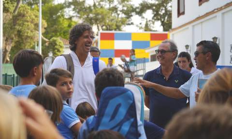 Feliciano L&oacute;pez arranca el I Foro del Deporte en Verano en Jerez antes del plato fuerte con Carlos Moy&aacute; en Rota y El Puerto