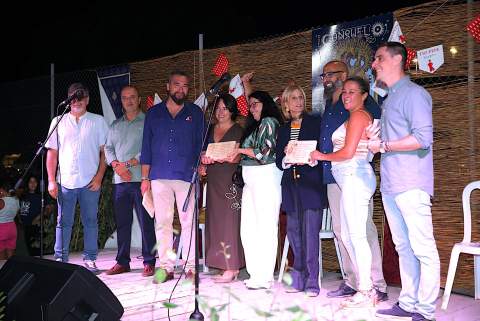 Homenaje a los comercios de El Pelir&oacute;n en su verbena anual