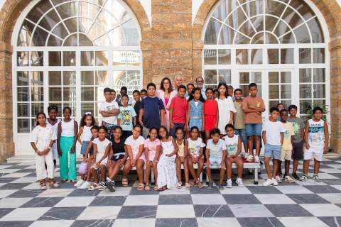 El Palacio Provincial se abre a la solidaridad con la recepci&oacute;n de los ni&ntilde;os refugiados del S&aacute;hara