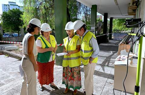 Avanzan las obras de recuperaci&oacute;n de la antigua Jefatura de la Polic&iacute;a Local en El Almendral