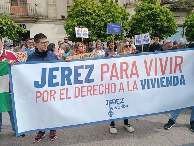 Jerez por la Vivienda convoca una concentraci&oacute;n en el Arenal contra los desahucios