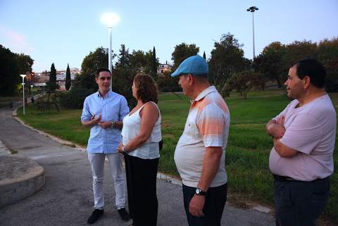 El Parque de Picadue&ntilde;as suma una segunda fase de iluminaci&oacute;n y encara la recta final para completar su alumbrado