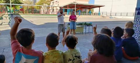 Los colegios vuelven al aula verde con las actividades ambientales de Jerez Educa