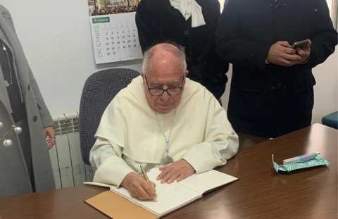 Fallece a los 85 a&ntilde;os Fray Eugenio Ruiz Prieto, Director Espiritual de la Hermandad del Huerto
