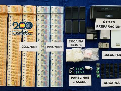 Dos detenidos en Jerez por presunta venta y distribuci&oacute;n de coca&iacute;na mediante &lsquo;telecoca&rsquo;