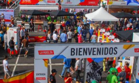La Plaza del Caballo albergar&aacute; el 'Parque Vuelta' con un museo hist&oacute;rico y pantalla gigante ante la llegada de la contrarreloj