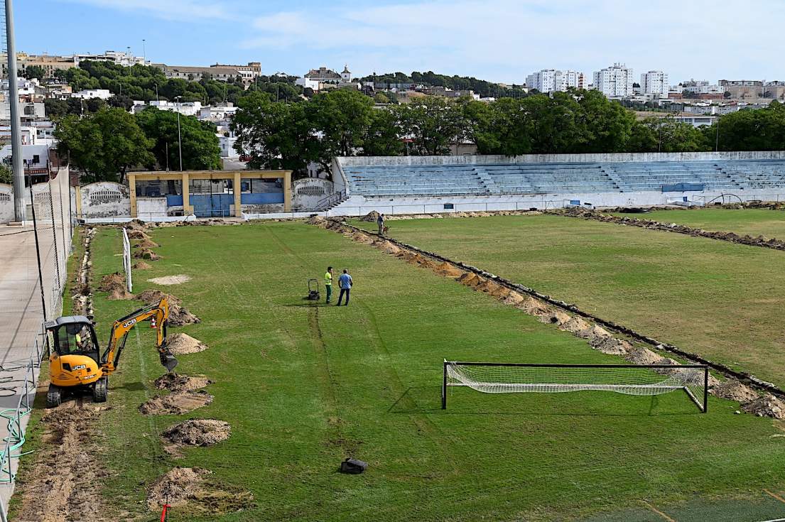 El estadio Pedro S. Garrido renovar&aacute; su sistema de riego con control por sat&eacute;lite para ahorrar agua