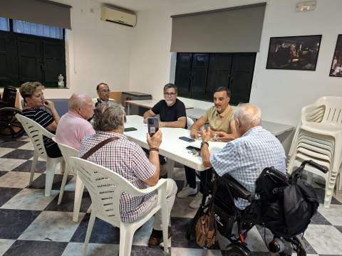 D&iacute;az recoge las demandas de Plazoleta 2.0 para incorporarlas al programa del PSOE