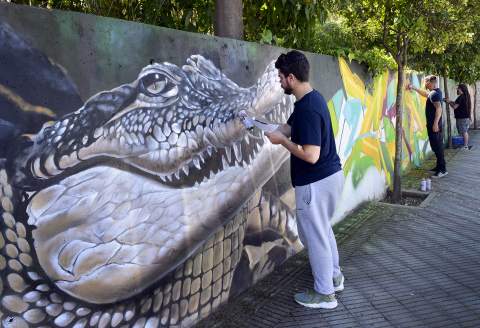 El arte urbano toma Chap&iacute;n con tres d&iacute;as de graffiti, m&uacute;sica y cultura callejera