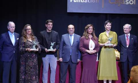 La Real Academia de San Dionisio premia a Esther Berrocoso, Eduardo Mill&aacute;n y Sara Herrera por su excelencia