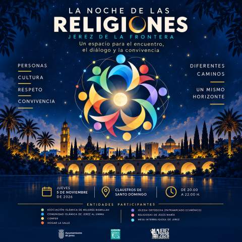 Los Claustros de Santo Domingo reunir&aacute;n a distintas confesiones en la VII Noche de las Religiones