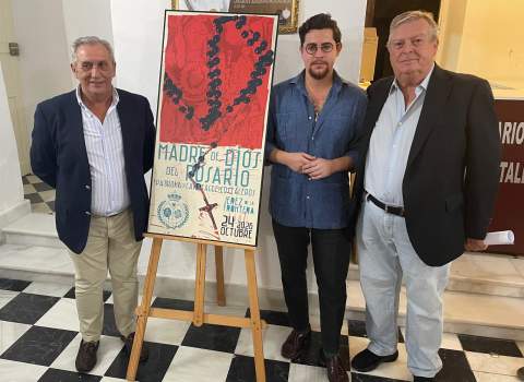 El Rosario de Capataces y Costaleros de Jerez presenta el cartel de su salida procesional