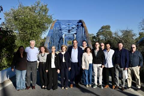 El Puente de Hierro de La Barca cumple 100 a&ntilde;os como s&iacute;mbolo de uni&oacute;n de la comarca