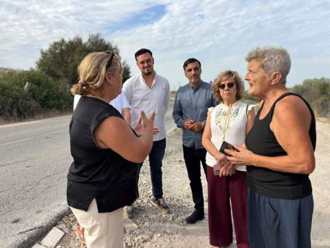 El PSOE reclama una actuaci&oacute;n urgente en la CA-3113 por el estado de la carretera y su puente